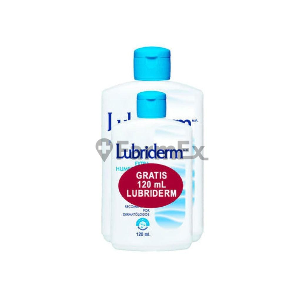Pack Lubriderm "Piel normal Extra humectante" 400 mL + 120 mL J&J